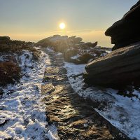 Derwent Edge Guided Walk including Derwent Dam from Fairholmes, Peak District