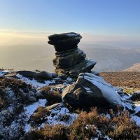 Derwent Edge Guided Walk including Derwent Dam from Fairholmes, Peak District