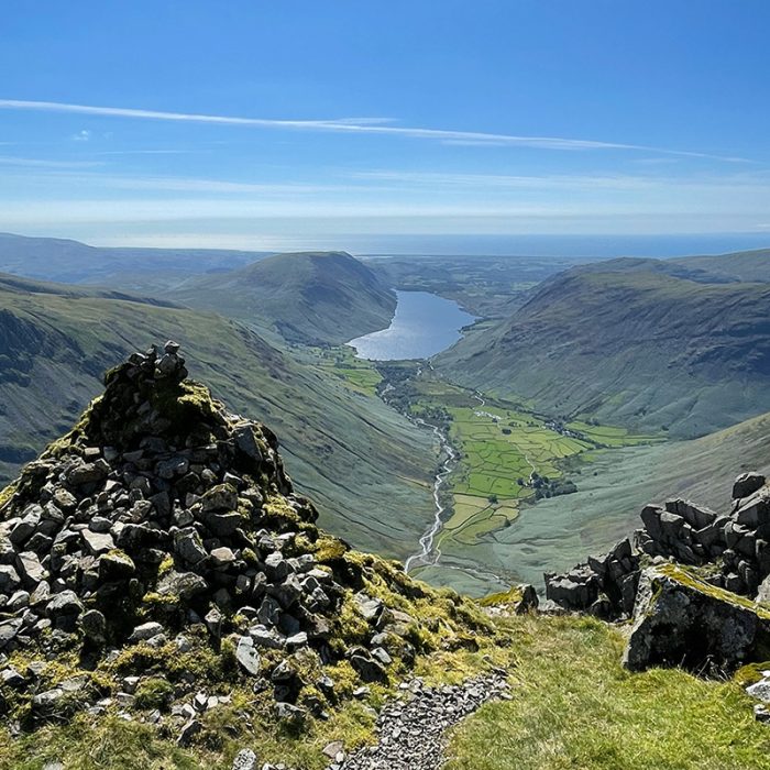 Great Gable Guided Walk from Honister Lake District