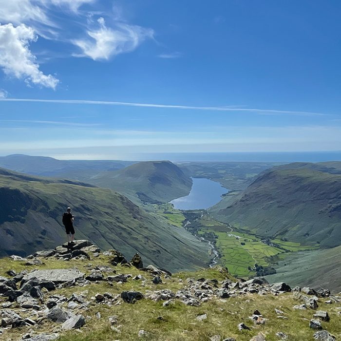 Great Gable Guided Walk from Honister Lake District