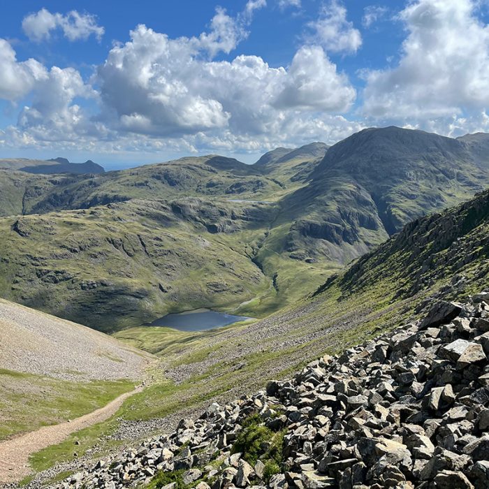 Great Gable Guided Walk from Honister Lake District