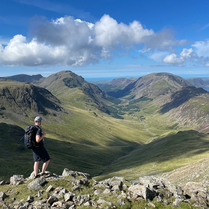 Great Gable Guided Walk from Honister Lake District